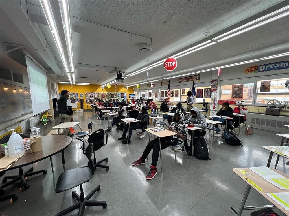  career day at Henry Ford High School